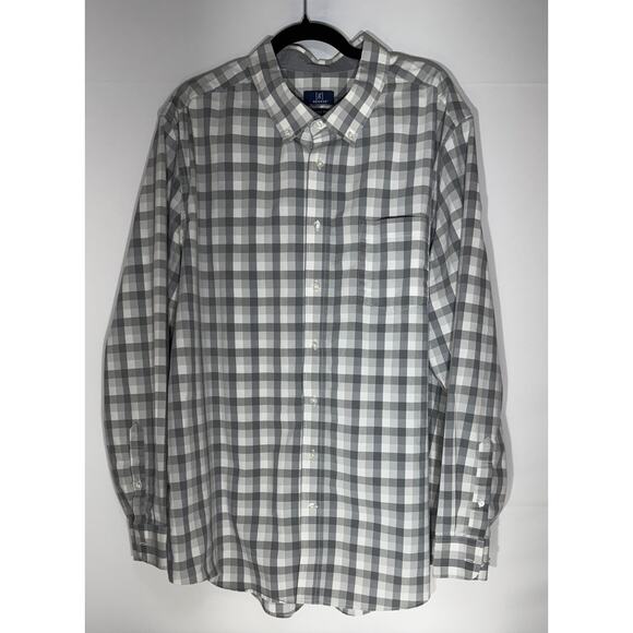 George Other - George Men's 3XL Button Down Long Sleeve Shirt